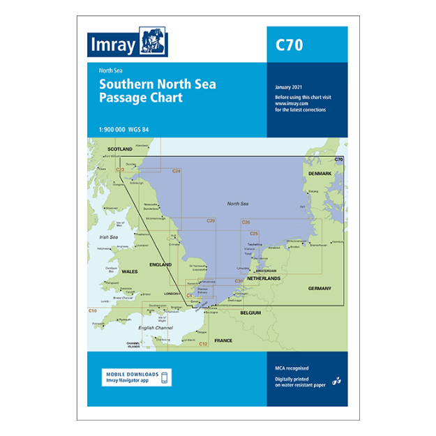 Imray C 70 - Southern North Sea